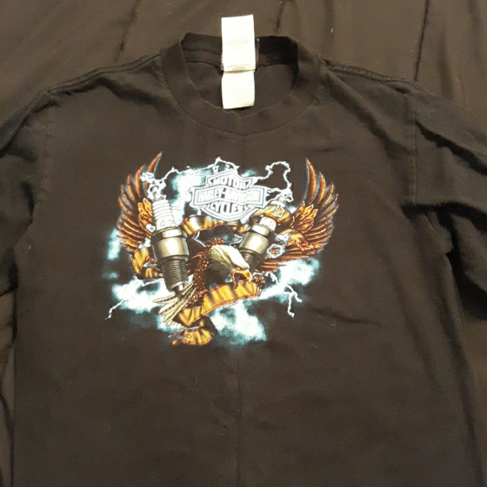 Harley Davidson longsleeve shirts for boys